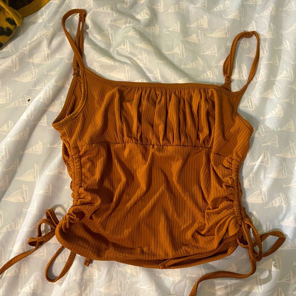 Rouched tank top